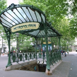 Carteles del Metro de París