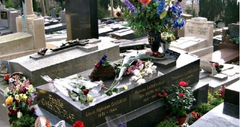La Tumba de Edith Piaf en París