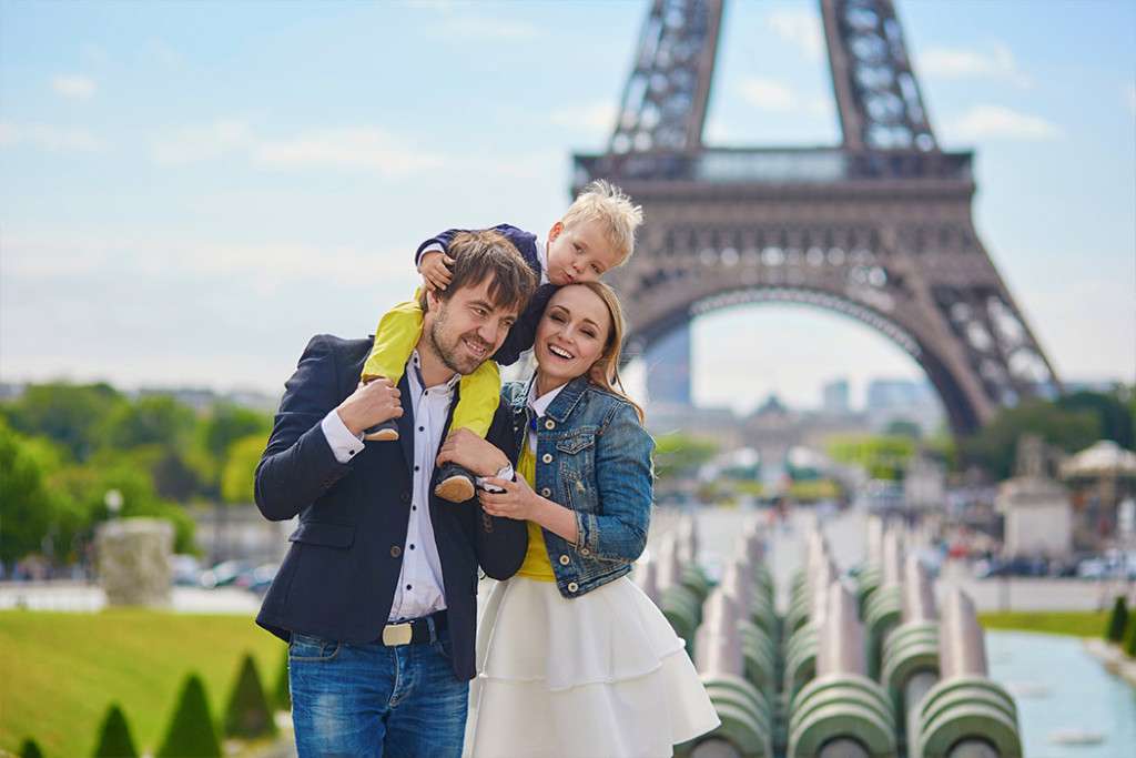 Visitar París con niños 