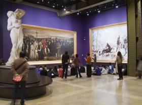 Galería del museo Orsay de París