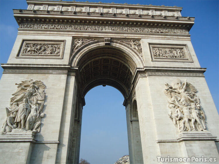 Vista del Arco del Triunfo