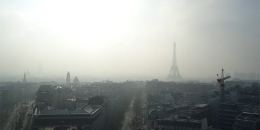 Torre Eiffel desde el Arco del Triunfo