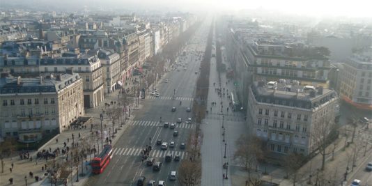 Vistas desde el Arco del Triunfo